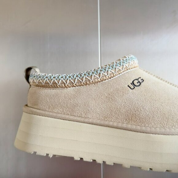 UGG Tasman Slippers Mustard Seed Womens - Picture 8 of 9